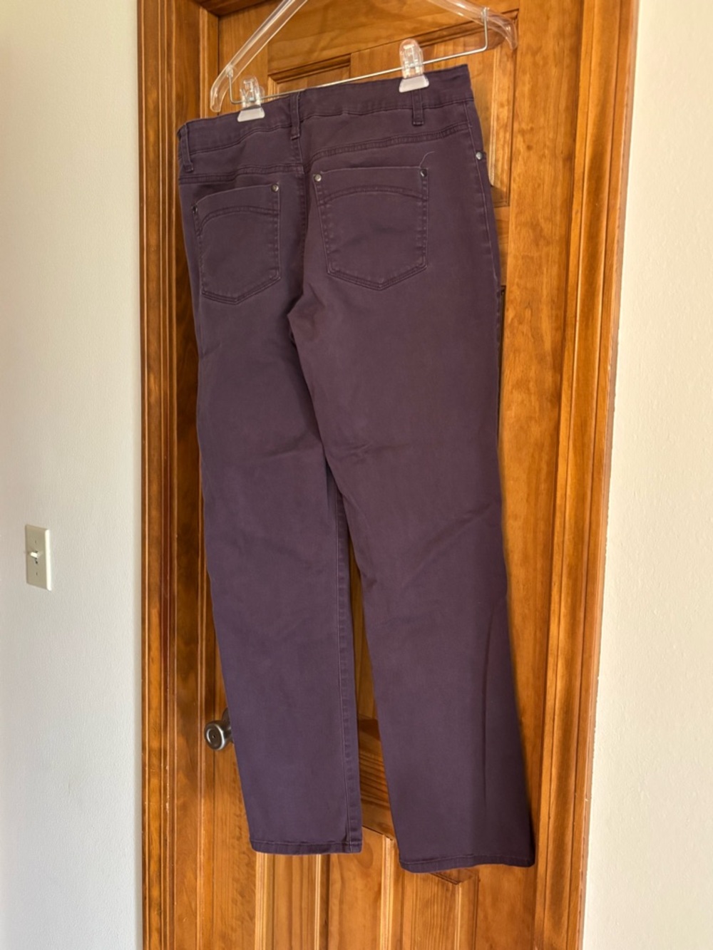Bandolino Women’s purple Straight-Leg Jeans - Picture 13 of 15